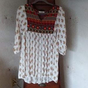 Umgee baby doll dress or tunic Sz S